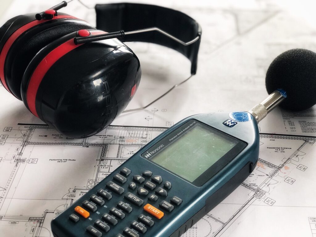 sound testing equipment for UKAS Sound Testing