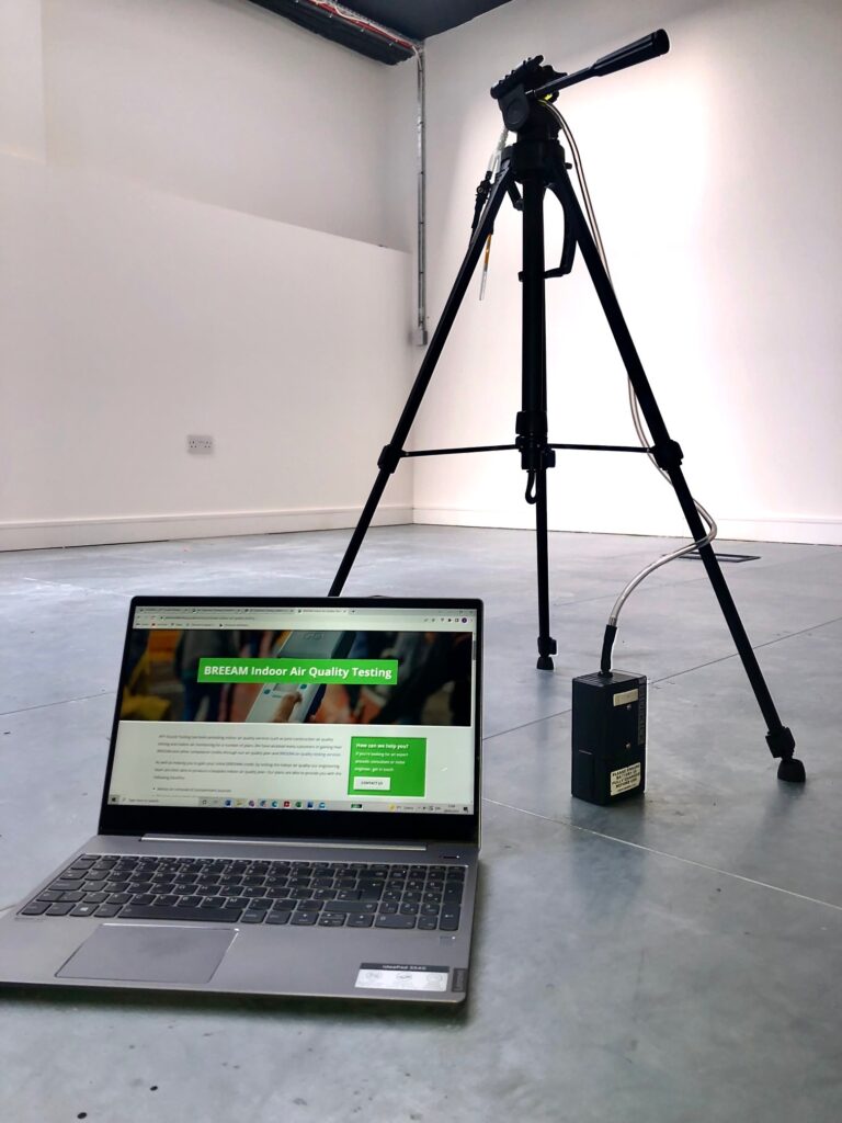 BREEAM-Indoor-Air Quality-Testing-Equipment-Used-In-London-Test