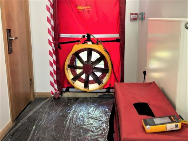 UKAS Accredited Air Tightness Testing 